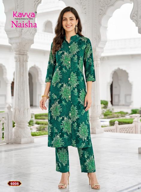 Kavya naisha vol-6 coord set wholesale in surat